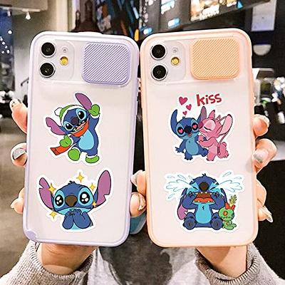 Lilo and Stitch Stickers for Kids Skateboard, 50pcs Waterproof Vinyl Decal  for Teen Adult Laptop, Travel Case, Phone, Bike, Water Bottle, Guitar