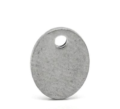 50 Stainless Steel Metal Stamping Blanks Charms, Small 9mm X 7mm Oval Tags,  18 Gauge Bulk Package Msb0089B - Yahoo Shopping