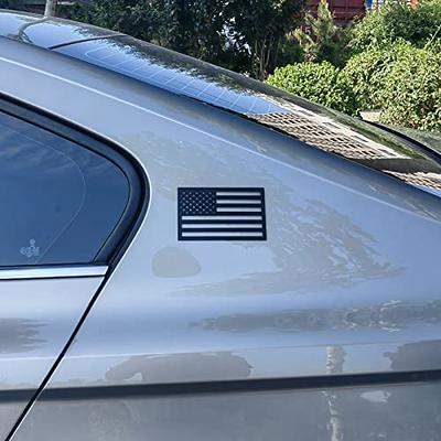 2PCS 3D American Flag Emblem Decal Cut-Out, 3MM Matte Black Bumper Stickers  Decal, Car Exterior Accessories for Car Truck SUV, Acrylic Cut-Out Car  Sticker - Yahoo Shopping