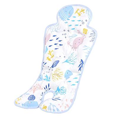 Felenny Baby Car Seat Cooler Pad Summer Chair Ice Cushion Baby Car Seat  Cooler Pad Carseat and Stroller Cooling Pad for Stroller High Chair 26.8in  *