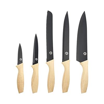 Kitchen Knife Set With Self-Sharpening Block - Yahoo Shopping