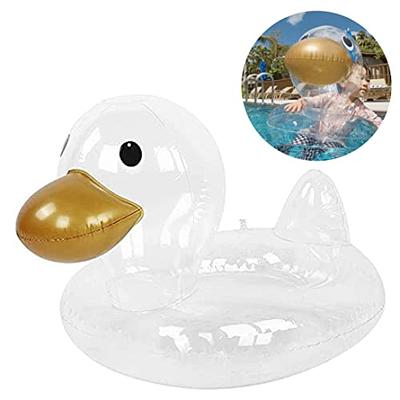 Pool Floats Kids Toddler Pool Float Kids Pool Float Transparent Duck  Swimming Ring Inflatable Swim Circle Floating Duck Seat Pool Toys for  Children Kids - Yahoo Shopping
