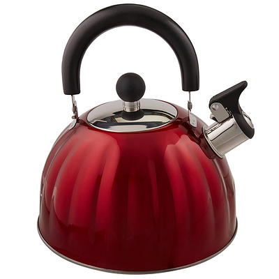 Kenmore Enamel-on-Steel Whistling Tea Kettle 1.5 qt Blue