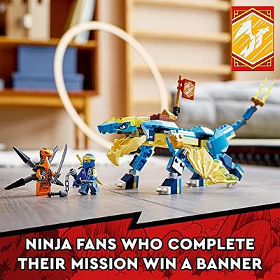 LEGO NINJAGO Elemental Dragon vs. The Empress Mech 71796 Building Toy Set,  Features a Dragon, Mech, Ninja Flyer and 6 Minifigures, Gift for Boys and  Girls Ages 9+ Who Love Ninja Warriors 