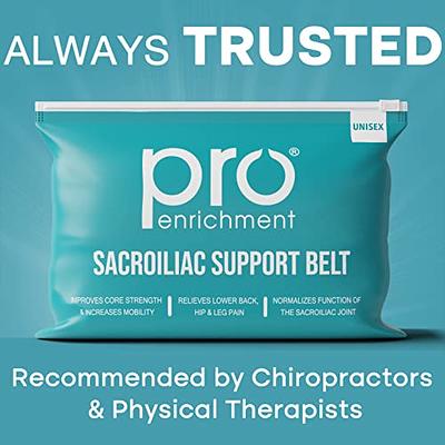 Sacroiliac Hip Belt for Women & Men That Alleviate Sciatica, Lower Back &  Lumbar Pain Relief. Diamond Back Brace Provides SI Joint Pelvic Support,  Nerve Compression & Stability Anti-Slip (XL/XXL Size) 