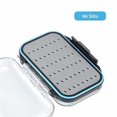 Aventik Waterproof Fly Fishing Boxes Easy Grip Foams Multi