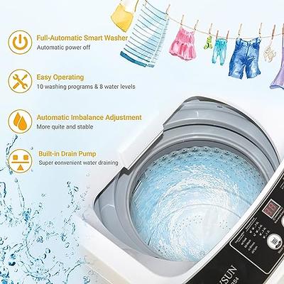 COMFEE' 1.6 Cu.ft Portable Washing Machine, 11lbs Capacity Fully