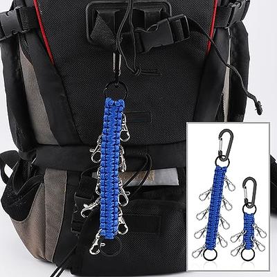 2pcs Bow Holder for Backpack, Large & Small Multifunctional Cheer Bow  Holder Paracord Keychain Holder for Teen Girls High School College Sports  (Blue) - Yahoo Shopping