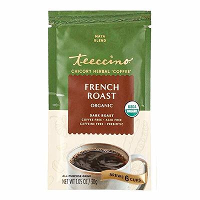 Teeccino Pour Over Coffee Maker with Herbal Coffee Sampler - French Roast &  Mocha - 2x30g trial size samples with Filterless Coffee Dripper,  Plastic-Free Coffee Maker, Make Like a Barista! - Yahoo Shopping