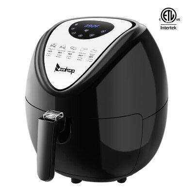 Brentwood Small 1400-Watt 4 qt. White Electric Digital Air Fryer