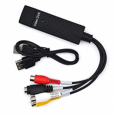 DIGITNOW USB Audio Video Capture Card, Video Grabber VHS VCR TV to DVD  Converter Adapter for Windows PC - Yahoo Shopping