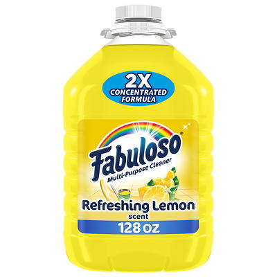 Fabuloso Multi-Purpose Cleaner, 2X Concentrated Formula, Passions of Fruit  Scent, 128 oz 