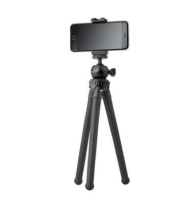 onn. 67-inch Tripod with Smartphone Cradle for DSLR Cameras, Smartphones  and GoPro Action Cameras 