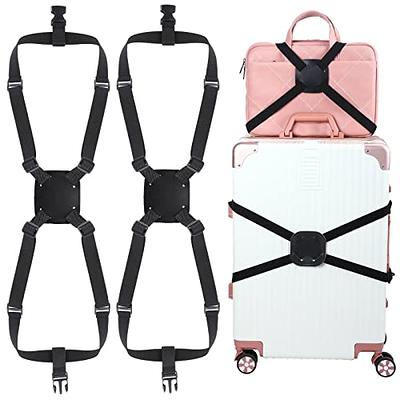 Collwait 2-in-1 Adjustable Luggage Belt Luggage Accessories