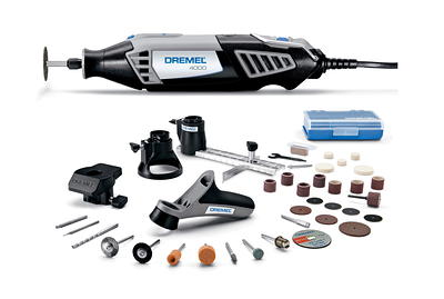 Dremel 3000-1/25 Variable Speed Rotary Tool Kit- 1 Attachment and 25  Accessories- Grinder, Mini Sander, Polisher, Router, Engraver- Perfect for  Routing, Metal Cutting, Wood Carving, Polishing - Yahoo Shopping