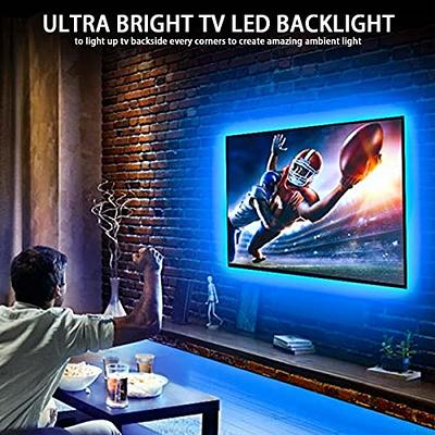 RGB Led Strip Lights 14.8ft,Bright SMD 5050 TV Led Backlight,4096