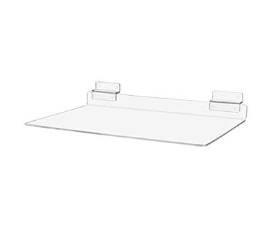 Acrylic Slatwall Shoe Display Shelf