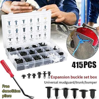 Car Fastener Box Set, 100/415/630PCS Car Fastener Box Set with