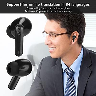 WT2 Edge Best Instant Language Voice Translator Earpiece
