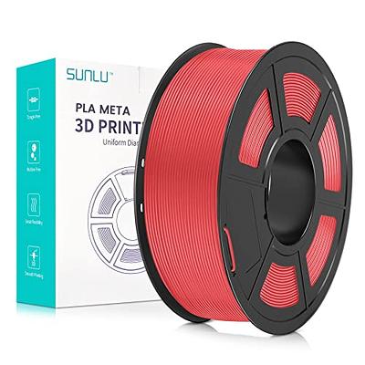 SUNLU PLA 3D Printer Filament 1.75mm, Neatly Wound PLA Meta Filament,  Toughness, Highly Fluid, Fast Printing for 3D Printer, Dimensional Accuracy  +/- 0.02 mm (2.2lbs), 330 Meters, 1 KG Spool, Red - Yahoo Shopping