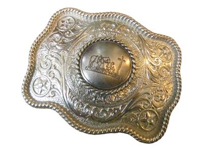 TOPACC Western Belts for women with Buckle Cross Cowgirl Cowboy