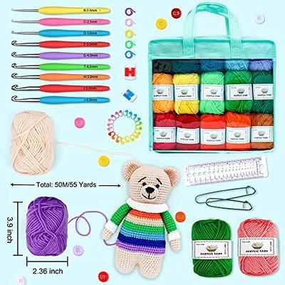  FTUREERA Beginner Crochet Kit for Kids and Adults