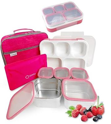 Bento Box, Lunch Box Kids, 1300ml Bento Box Adult Lunch Box With 4  Compartment&food Picks Cake Cups, Lunch Box Containers For  Adults/kids/toddler, Lea