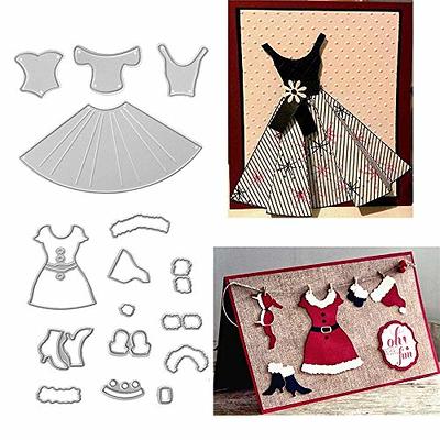 Qoiseys Baby Clothes Metal Die Cuts for Card Making,Cutting Dies