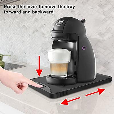 Kitchen Appliance Sliding Tray,Coffee Maker Rolling Tray Sliding Tray for  Kitchenaid Mixer Under Cabinet Appliance Organizer Toaster Blender Air  Fryer