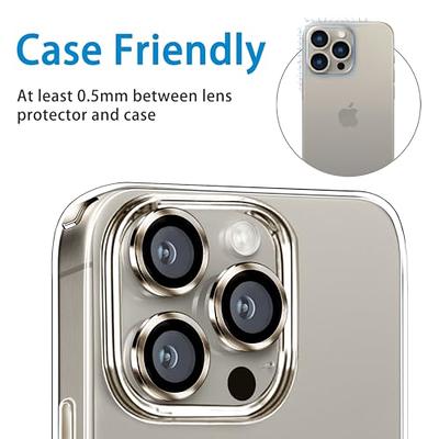 Ailun 3 Pack Camera Lens Protector for iPhone 15 Pro 6.1 ＆ iPhone 15 Pro  Max 6.7,Tempered Glass,9H Hardness,Ultra HD,Anti-Scratch,Easy to