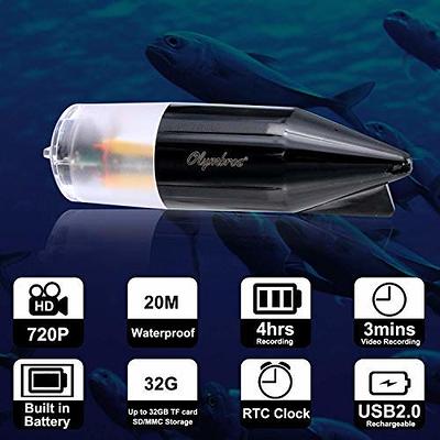  LikeCoo Underwater Fishing Camera, Ice Fishing Camera w/DVR,  720P Portable Video Cameras Fish Finder W/ 7 IPS Monitor And 4PCS IR & 4PCS  LED Lights Underwater Camera For Ice Fishing