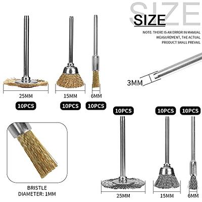 Copper Polishing Kit for non-ferrous metals - Drill-Mounted