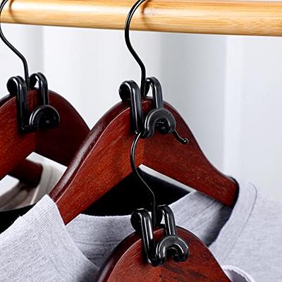 30pcs Hanger Connector Hooks, Heavy Duty Magic Hanger Hooks Clothes Hanger  Extenders For Closet Organization