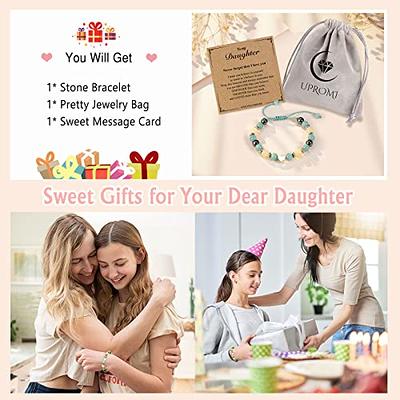 UPROMI Valentines Day Gifts for Daughter, To My Daughter Bracelet Gifts  from Mom Birthday Easter Stuffers Confirmation Gifts for Daughter Teen  Teenage Girls Teens Christmas - Yahoo Shopping