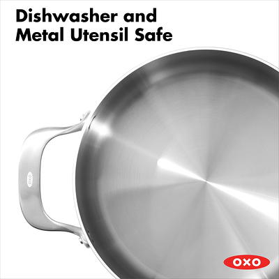 OXO Mira Tri-Ply Stainless Steel PFAS-Free Nonstick, 8 & 10