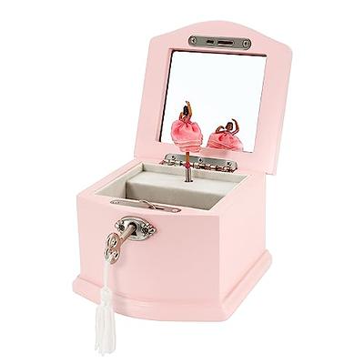 Jozen Gift Small Ballerina Musical Jewelry Box with Mirror for Girls，White  Kid's Jewelry Storage Music Box,Children's Jewelry organizer Music Jewelry  Chest - Yahoo Shopping