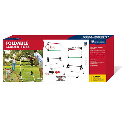 MD Sports Foldable Ladder Toss Game, Red, Green and Black - Yahoo Shopping