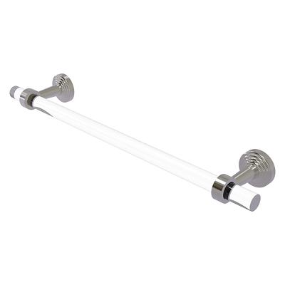 Delta Becker 18-in Spotshield Brushed Nickel Wall Mount Single Towel Bar in  the Towel Bars department at