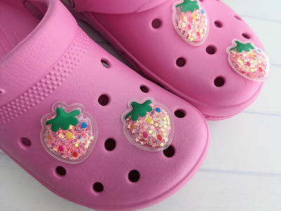 Croc Shoe Charms Clear Gummy Bears 