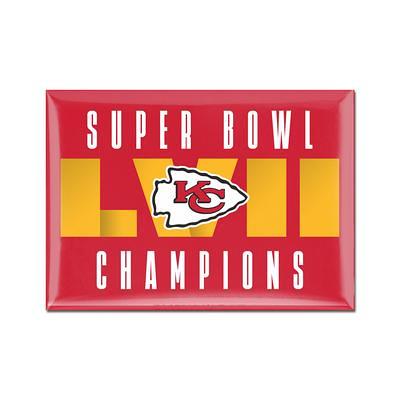 Kansas City Chiefs Super Bowl LVII Champions Golden Classic Helmet Logo  Display Case