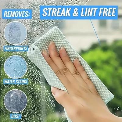 8PCs Microfiber Cleaning Cloth Dishtowel Multifunctional Reusable Kitchen  Towels