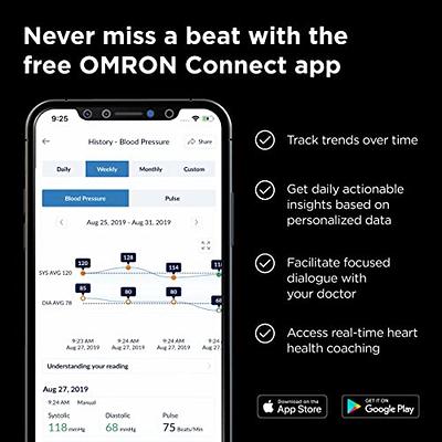 Omron 7 Series Wireless Wrist Blood Pressure Monitor For Blood Pressure  Irregular Heartbeat Detection Hypertension Indicator Bluetooth Connectivity  Memory Storage - Office Depot