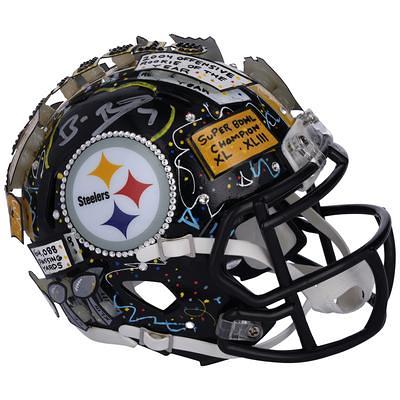 Ben Roethlisberger Pittsburgh Steelers Autographed Riddell Flat White  Alternate Revolution Speed Authentic Helmet