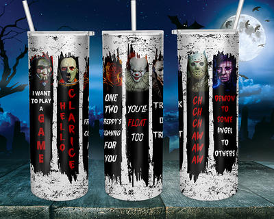 Spooky Mama Tumbler, Spooky Mama Skinny Tumbler - Inspire Uplift