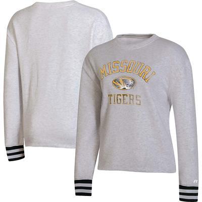 Women's Nike Heathered Gray Clemson Tigers Varsity Fleece Tri