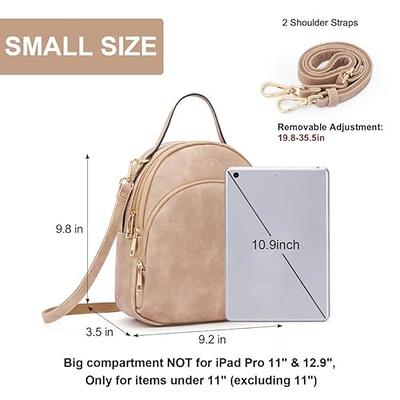  CLUCI Small Backpack for Women Mini Fashion Canvas Designer  Backpack Purse Travel Lady Casual Daypack : Electronics