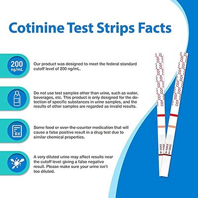 Nicotine test in urine - Cut-Off 200 ng/mL