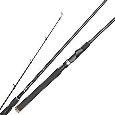 T-ZACK Fishing Rod 1 Piece, 7'2'' Medium Fast Action Spinning Rod Ultra- Light, 24 Ton Toray Graphite, Full-Length EVA Grip, one Piece Rod for  Freshwater & Saltwater, Extremely Sensitive Spinning Ro - Yahoo