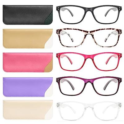 Teumire Blue Light Blocking Glasses Women Men Retro Round Frame Eyeglasses  Anti Eyestrain UV Glare Filter Eyewear