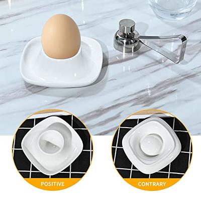 Stainless Steel Egg Cups for Soft & Hard Boiled Eggs Set of 8 Egg Holder  Tray Kitchen Tool - Yahoo Shopping